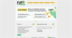 Desktop Screenshot of fups.com.br
